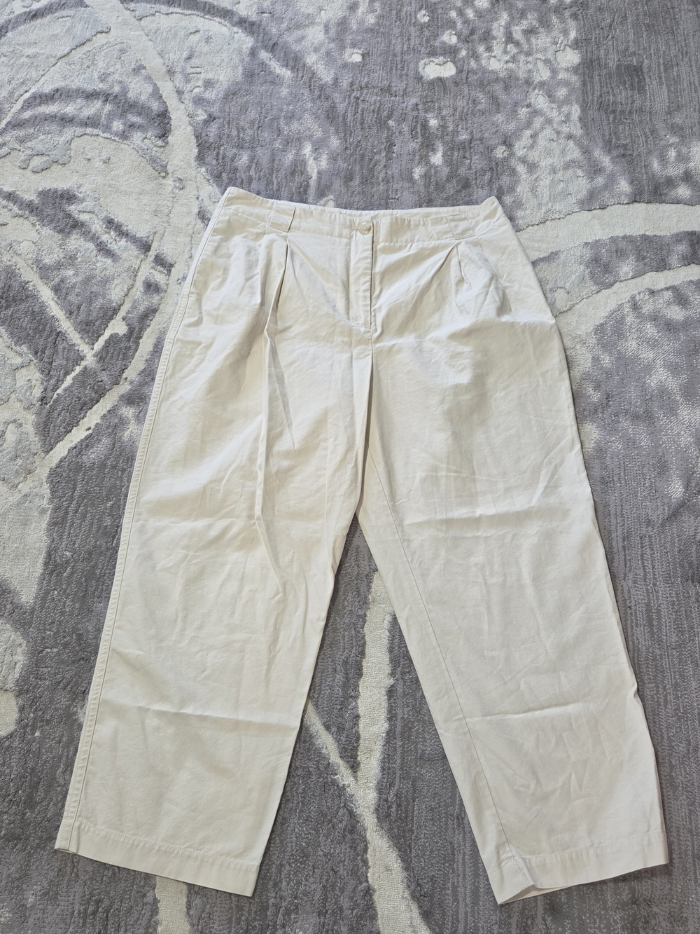 Dynamite Women's Light Cream High-Rise Pants Size 12